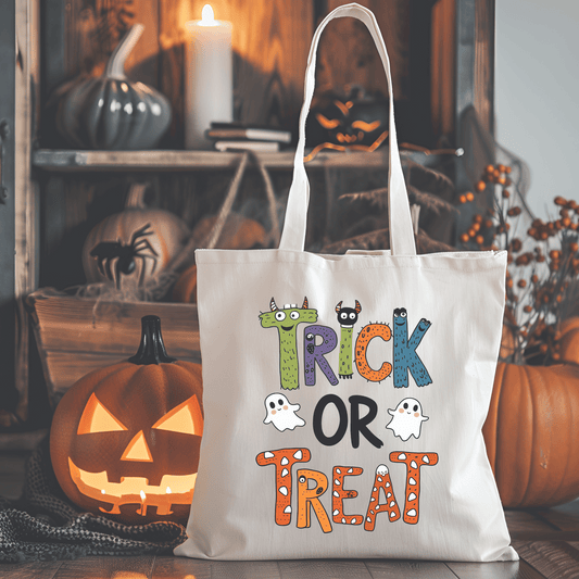 Trick or Treat Halloween Tote Bag | TOT-001