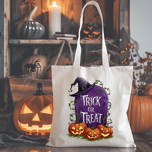 Trick or Treat Halloween Tote Bag | TOT-004