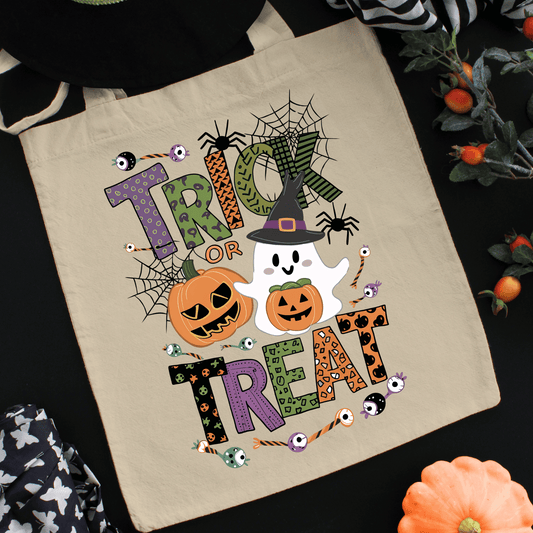 Trick or Treat Halloween Tote Bag | TOT-015