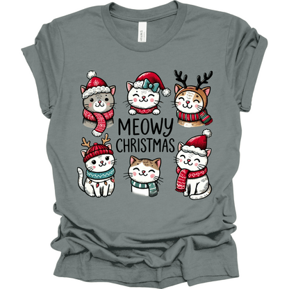 Meowy Christmas | Tee & Crew