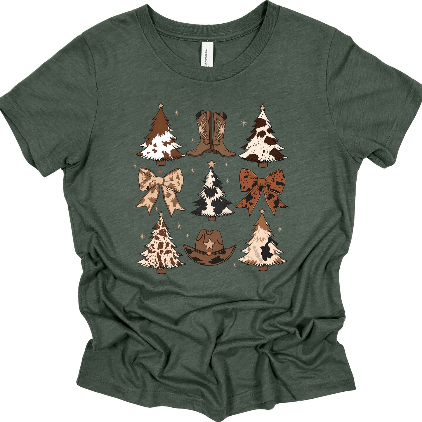 Coquette Western Christmas Tree | Tee & Crew