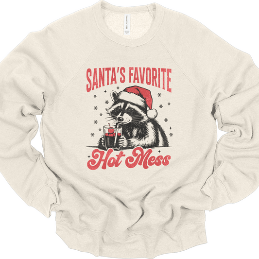 Santa's Favorite Hot Mess | Tee & Crew