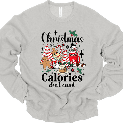 Christmas Calories Don't Count | Tee & Crew