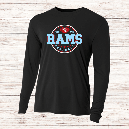 Ralston Rams Football - Adult Unisex Dri-Fit Long Sleeve T-Shirt