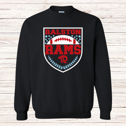 Ralston Rams Football - Adult Unisex Crewneck