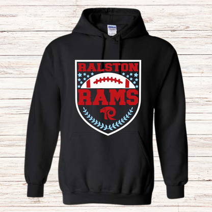 Ralston Rams Football - Adult Unisex Hoodie