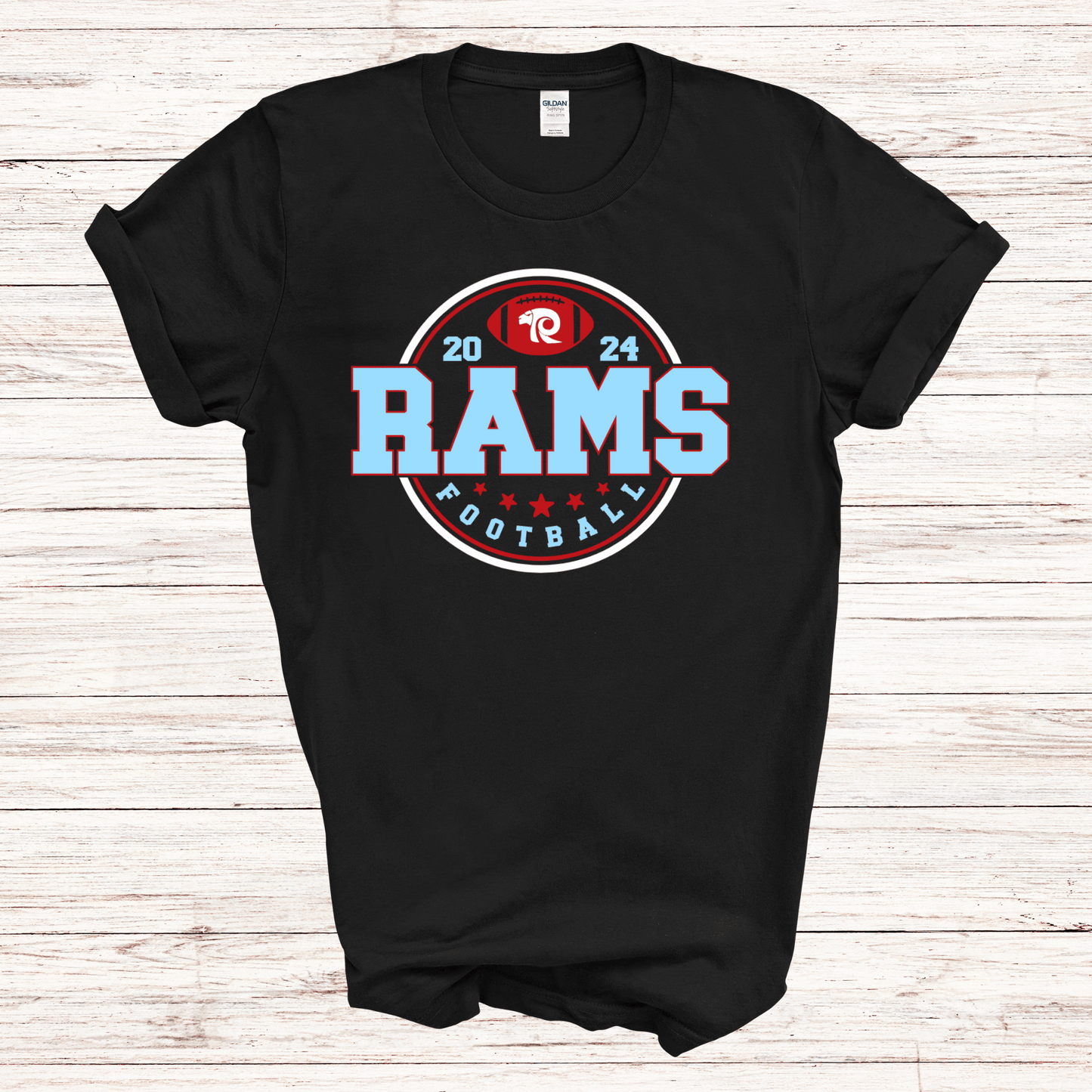 Ralston Rams Football - Youth Cotton T-Shirt