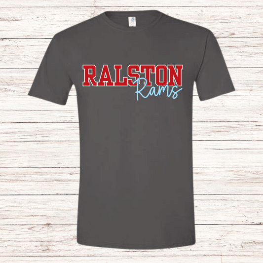 Ralston Rams - Adult Unisex Cotton T-Shirt