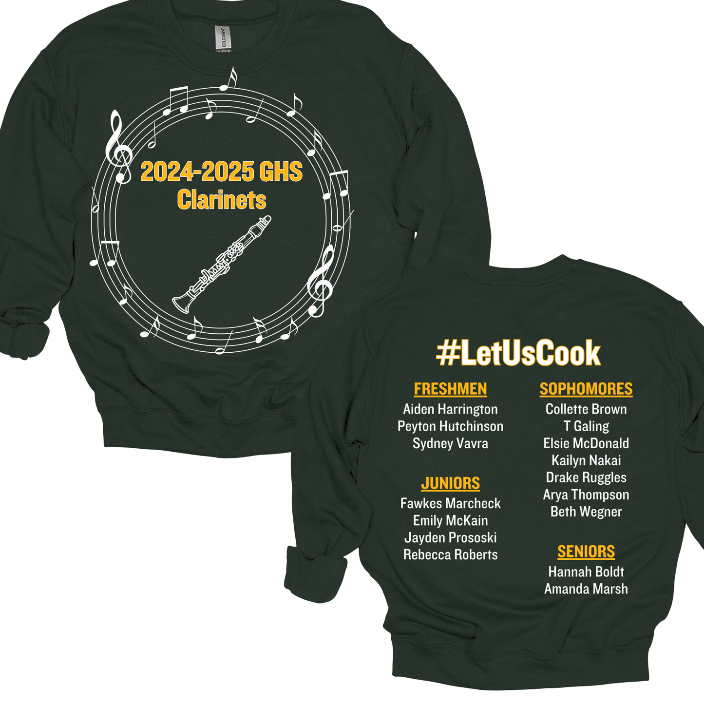 2024-2025 GHS Clarinets - Crewneck