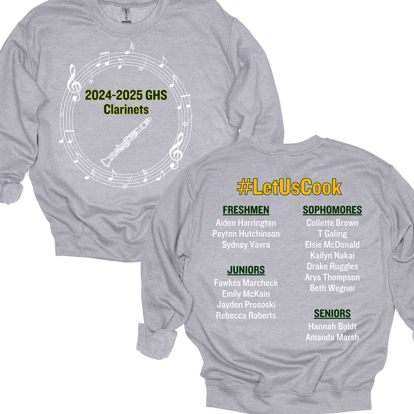 2024-2025 GHS Clarinets - Crewneck