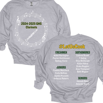 2024-2025 GHS Clarinets - Crewneck