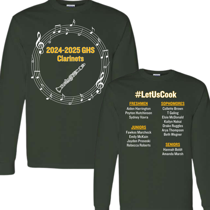 2024-2025 GHS Clarinets - Long Sleeve T-Shirt