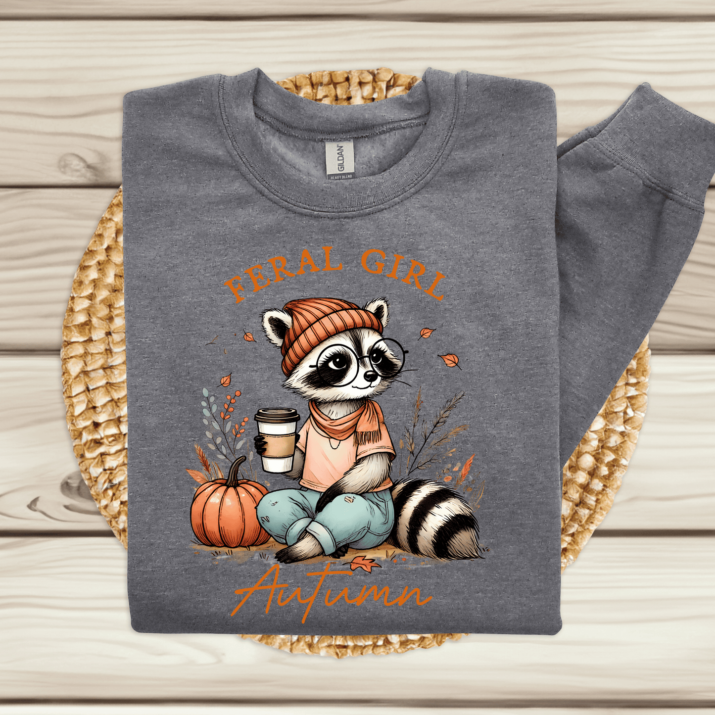 Feral Girl Autumn | Tee & Crew