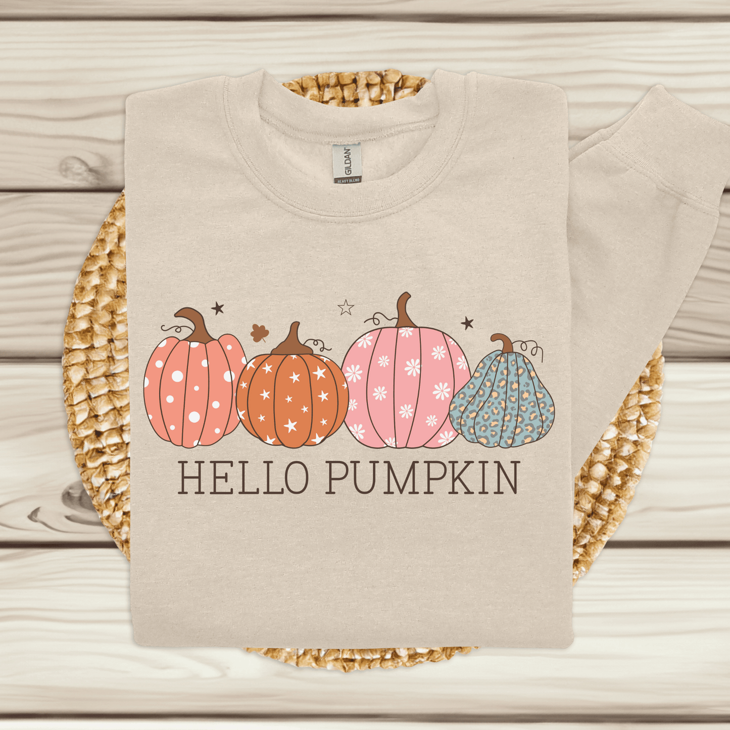 Boho Hello Pumpkin | Tee & Crew