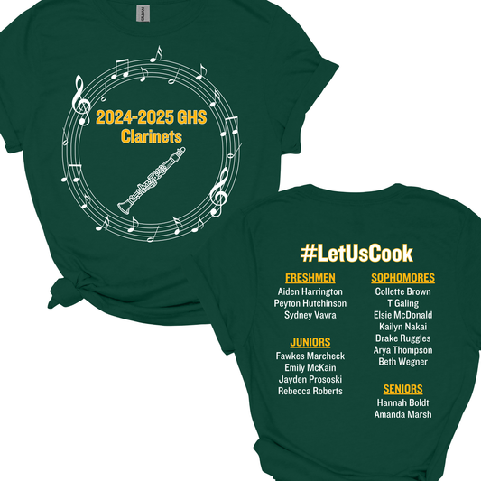 2024-2025 GHS Clarinets - T-Shirt