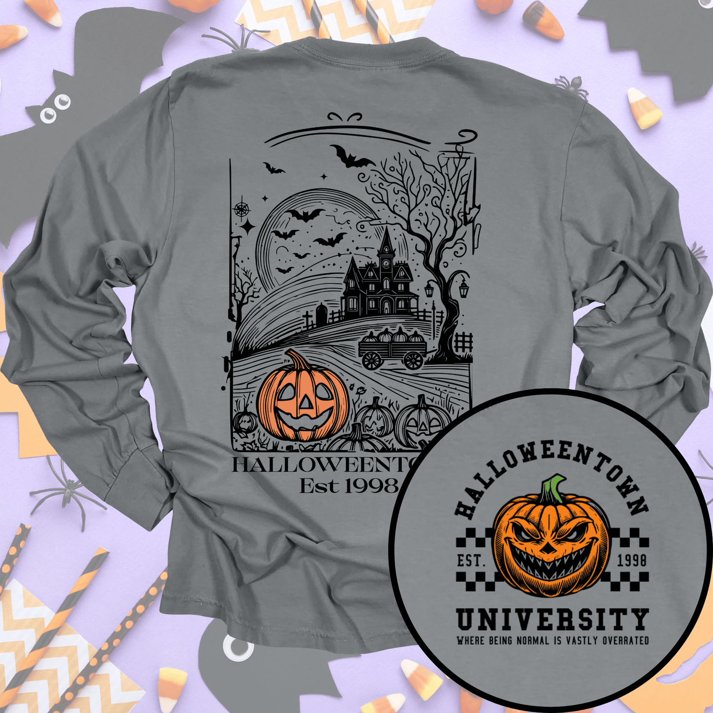 Halloweentown University | Comfort Colors Crewneck