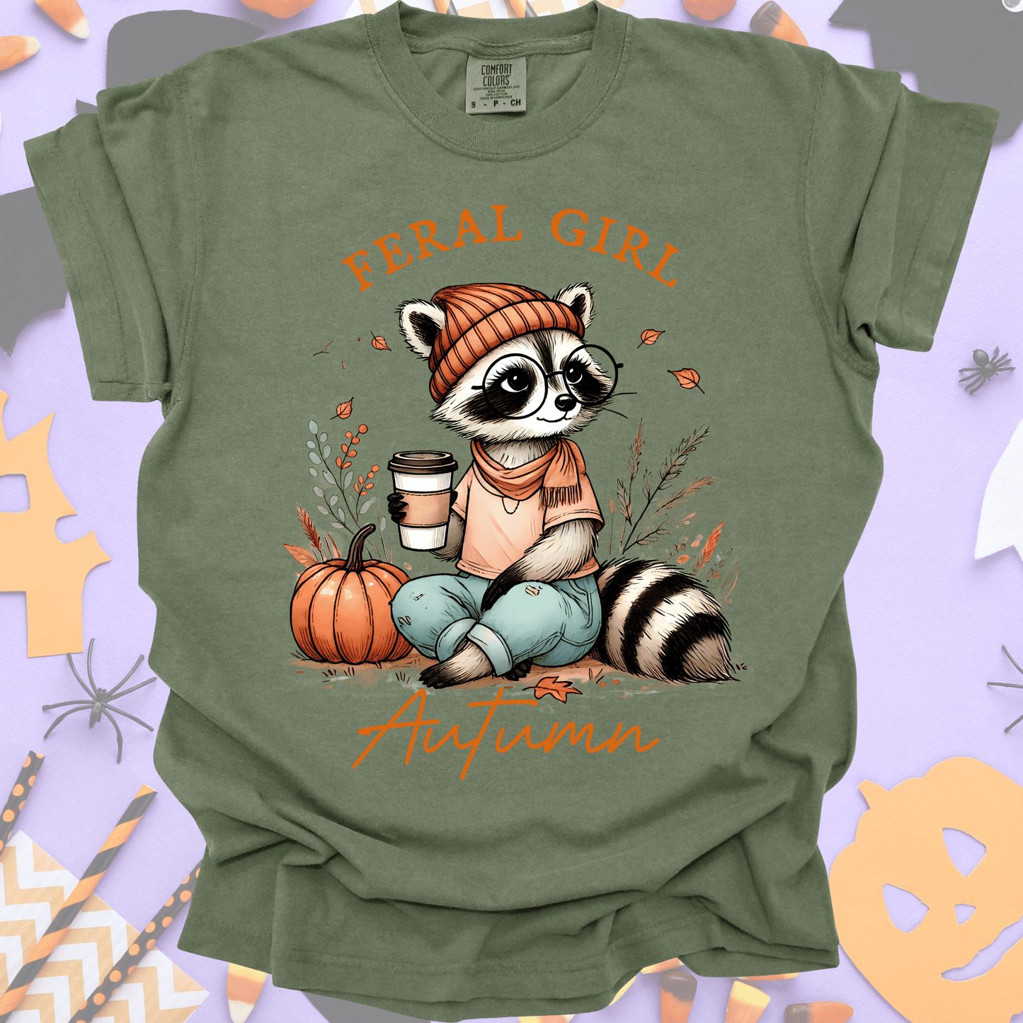 Feral Girl Autumn | Tee & Crew