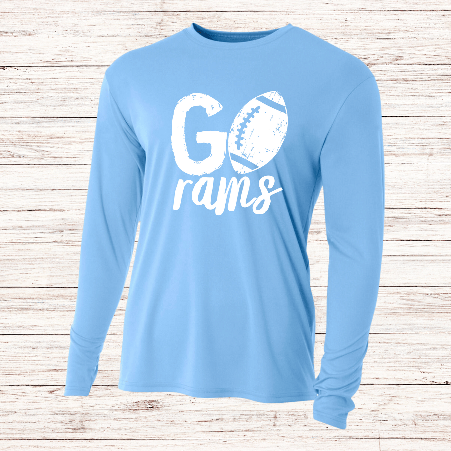 Ralston Rams Football - Adult Unisex Dri-Fit Long Sleeve T-Shirt