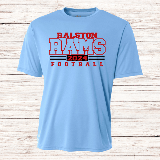 Ralston Rams Football - Youth Dri-Fit T-Shirt