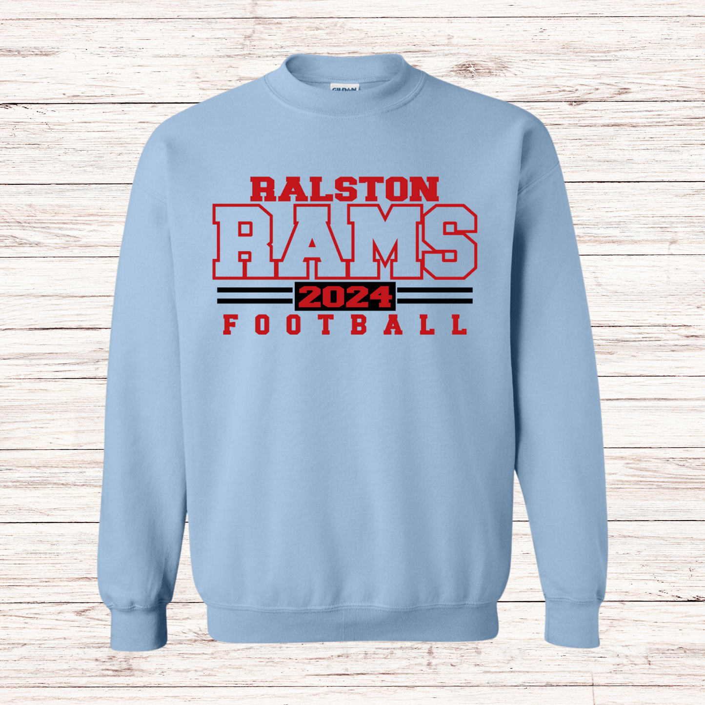 Ralston Rams Football - Adult Unisex Crewneck