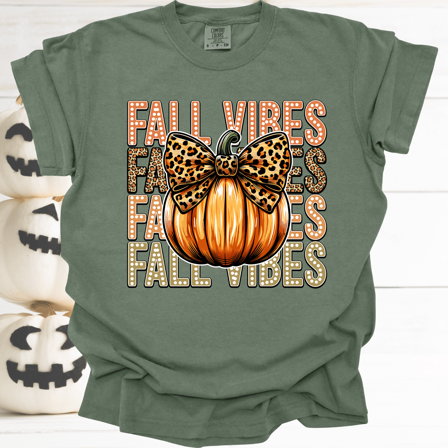 Fall Vibes Stacked | Tee