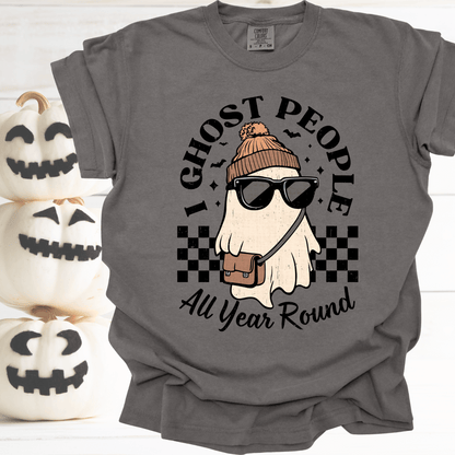 I Ghost People All Year Round | Tee & Crew