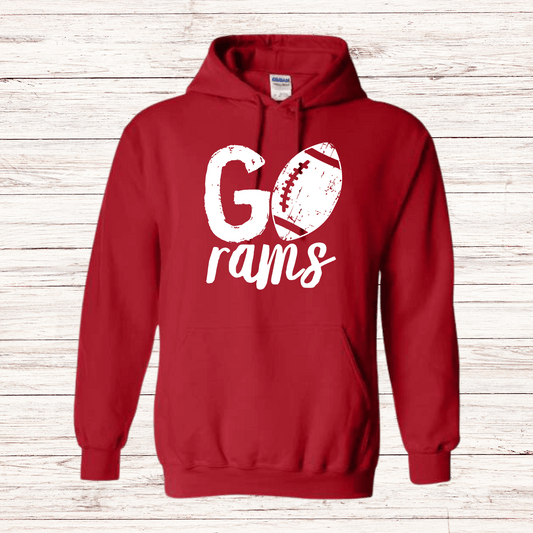 Ralston Rams Football - Adult Unisex Hoodie