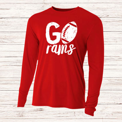 Ralston Rams Football - Adult Unisex Dri-Fit Long Sleeve T-Shirt