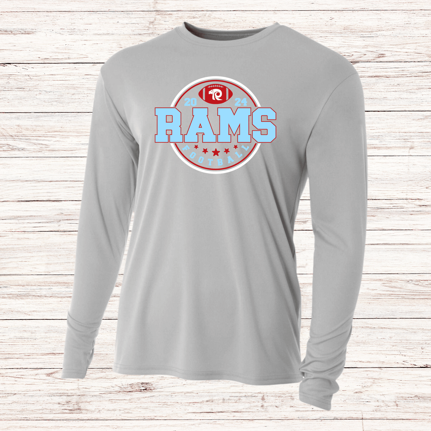 Ralston Rams Football - Adult Unisex Dri-Fit Long Sleeve T-Shirt