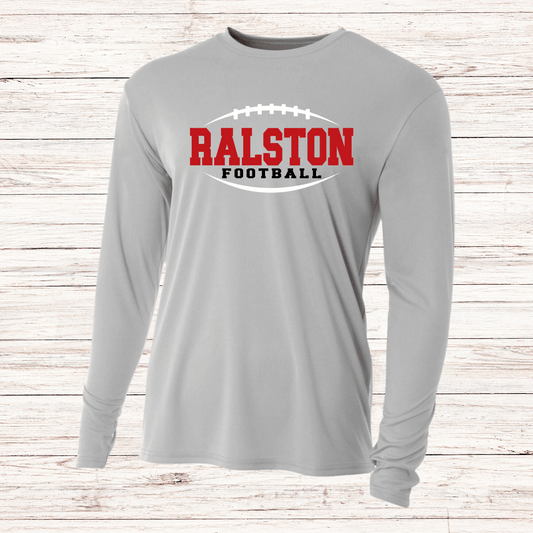 Ralston Rams Football - Adult Unisex Dri-Fit Long Sleeve T-Shirt