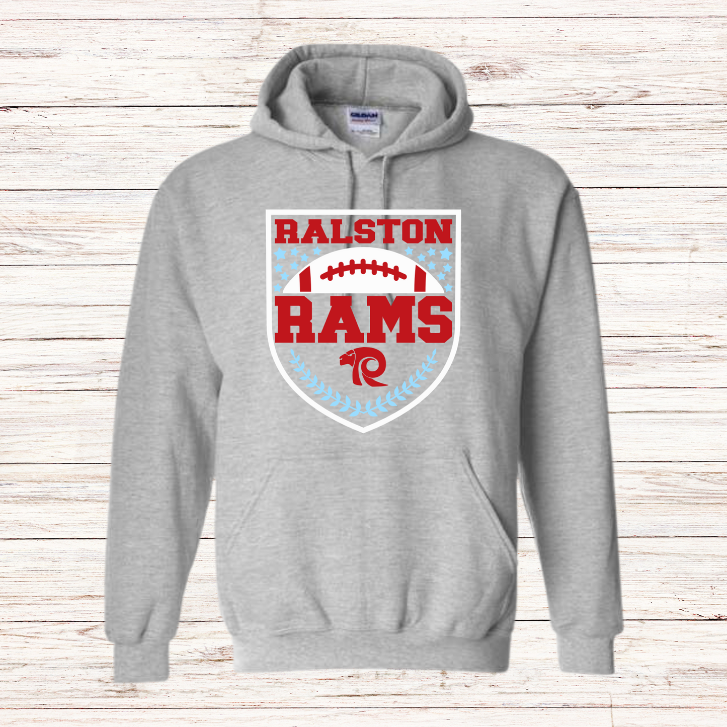 Ralston Rams Football - Adult Unisex Hoodie