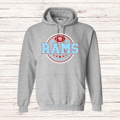 Ralston Rams Football - Adult Unisex Hoodie