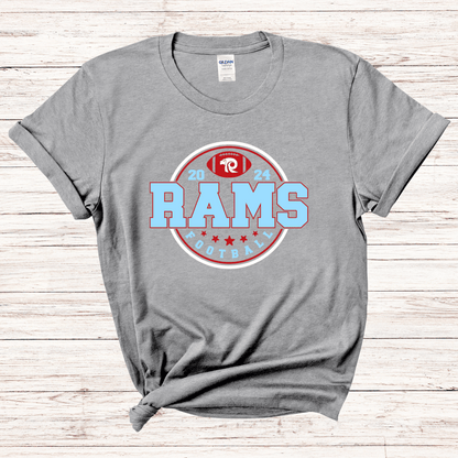 Ralston Rams Football - Youth Cotton T-Shirt