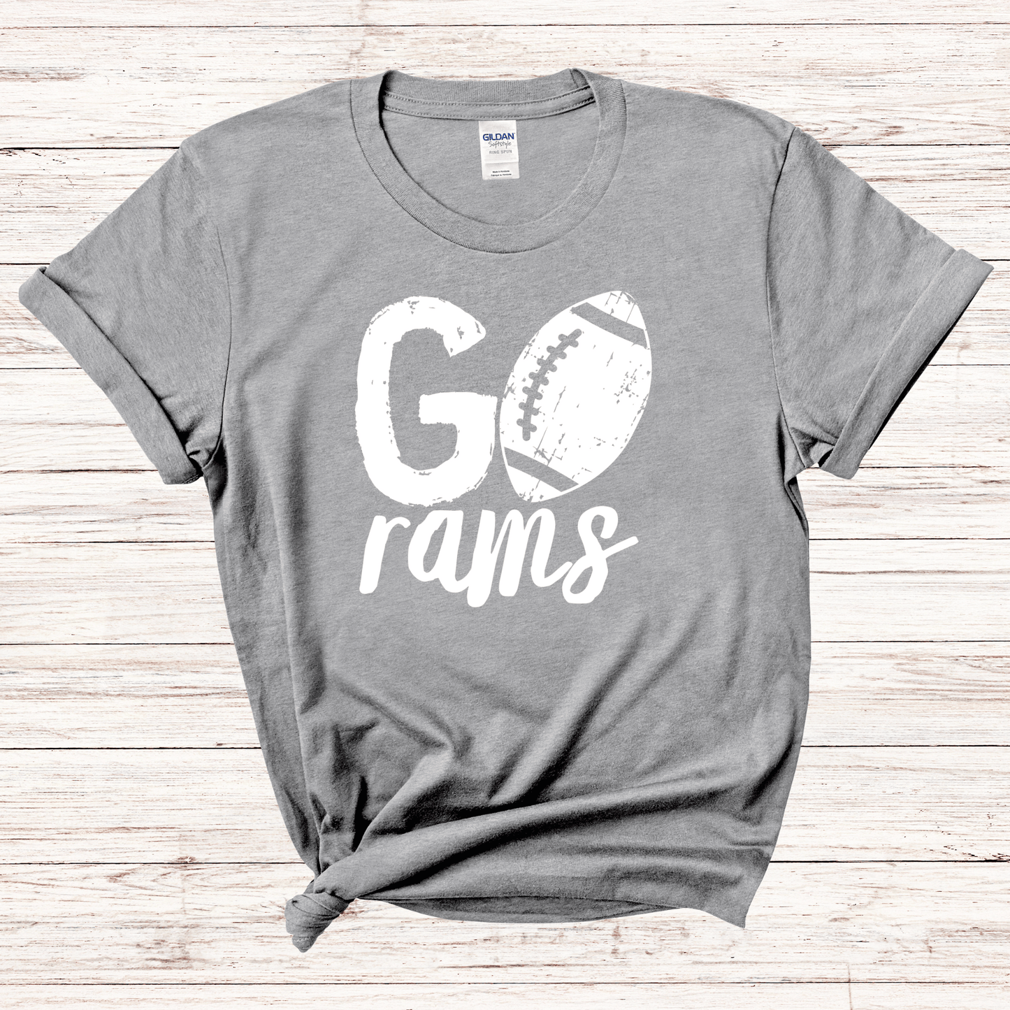 Ralston Rams Football - Youth Cotton T-Shirt