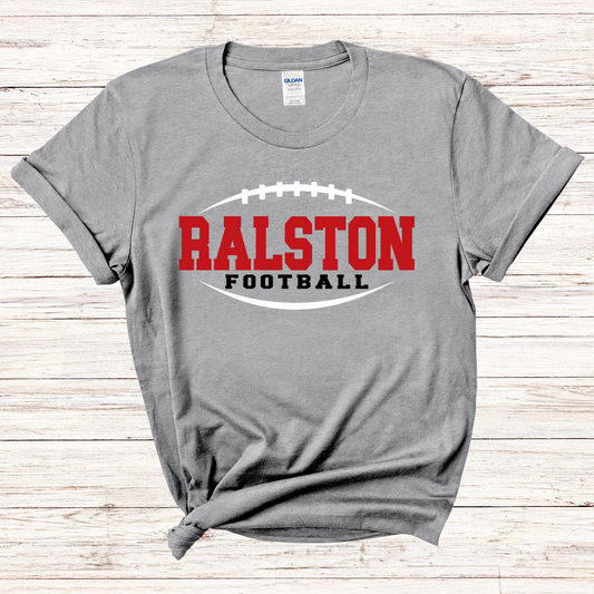 Ralston Rams Football - Youth Cotton T-Shirt