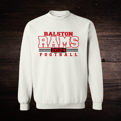 Ralston Rams Football - Adult Unisex Crewneck