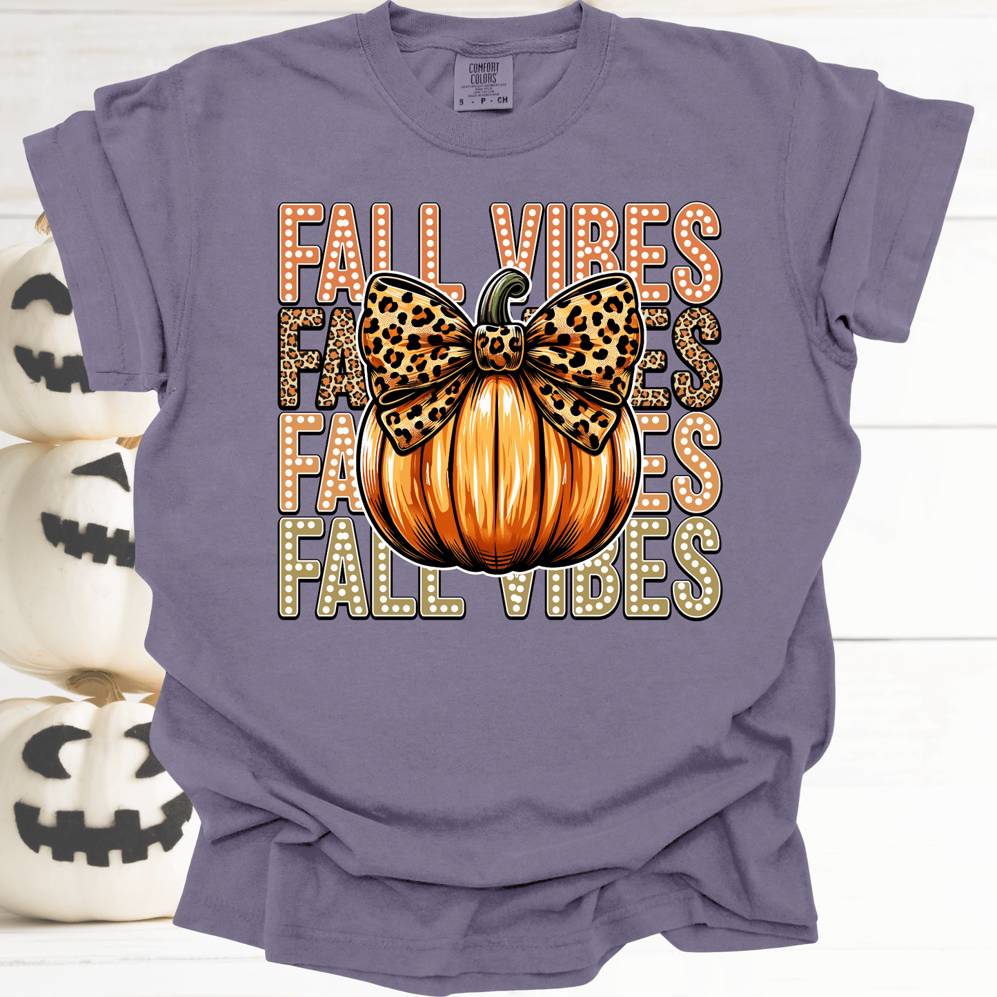 Fall Vibes Stacked | Tee